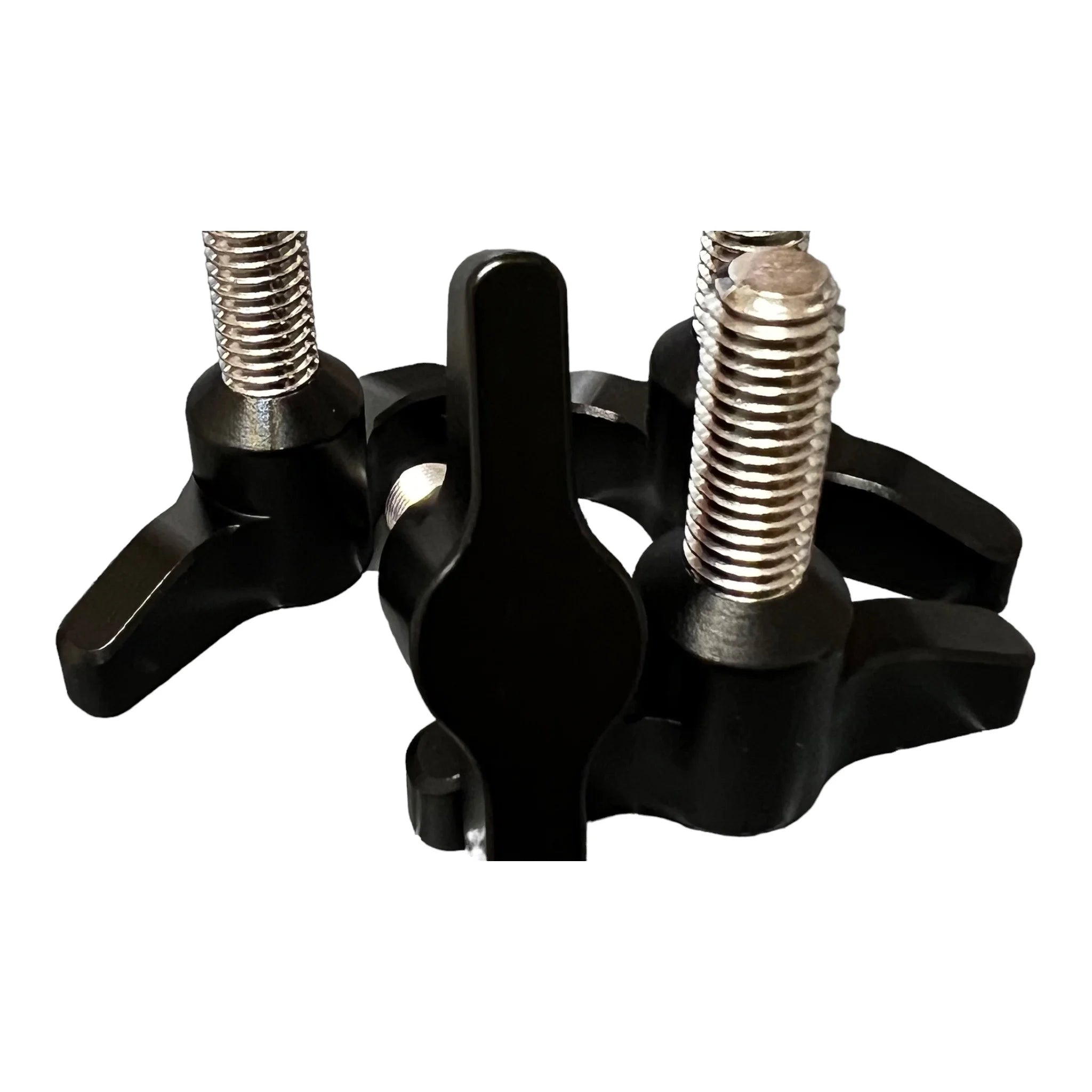 Hydrofoil Wingscrews M8 25mm satin black titanium wingscrews set of 4 for foilboards