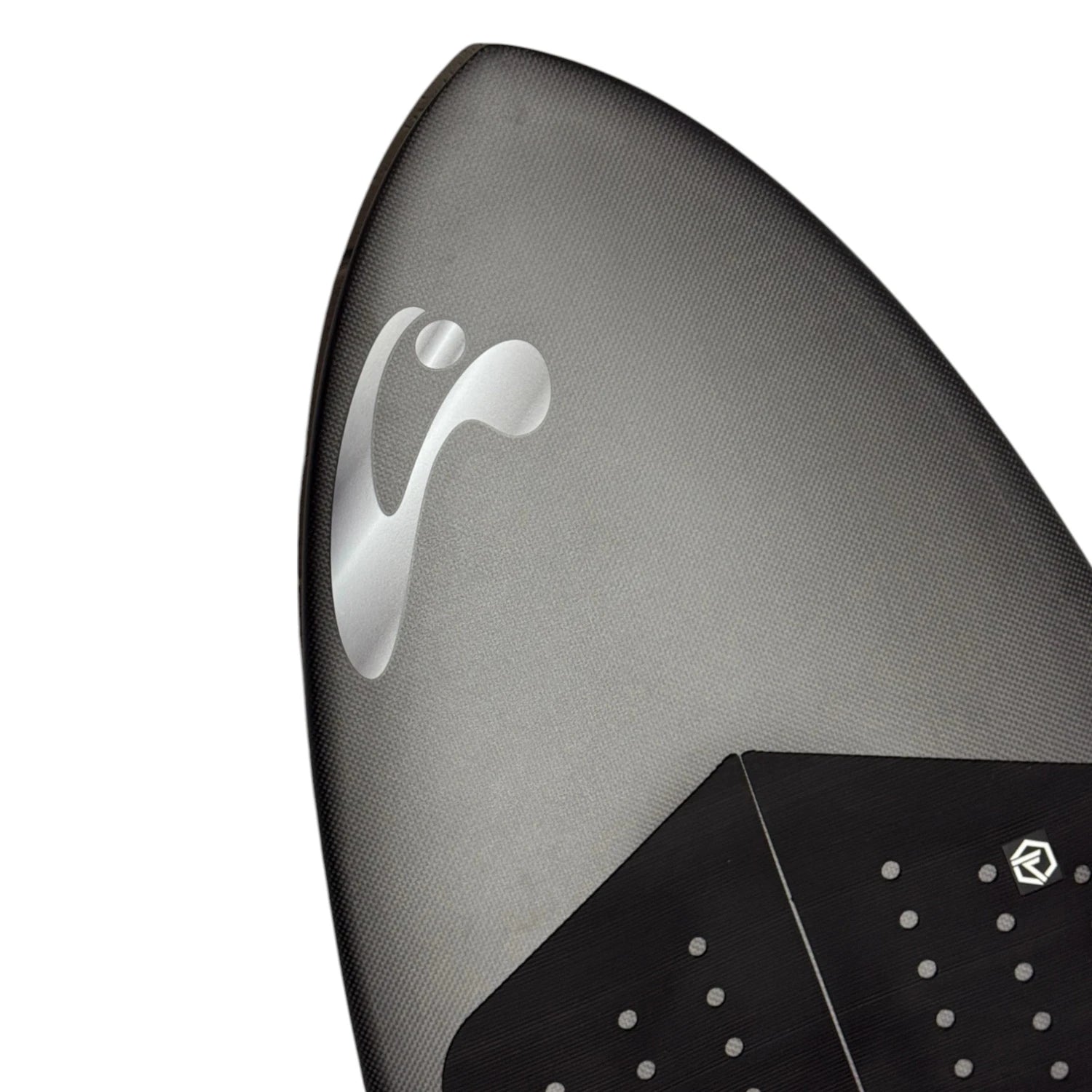 Traction pad detail on Fire Bolt foilboard – Amundson Customs