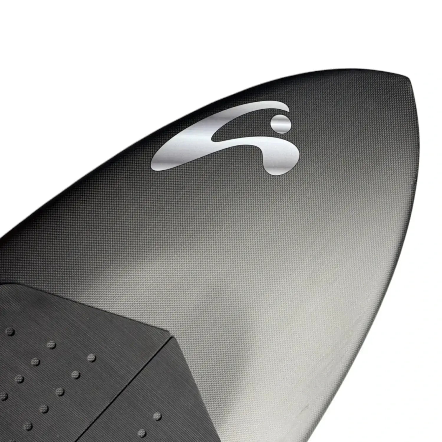 Traction detail of Lightning Bolt Prone foilboard – Amundson Customs