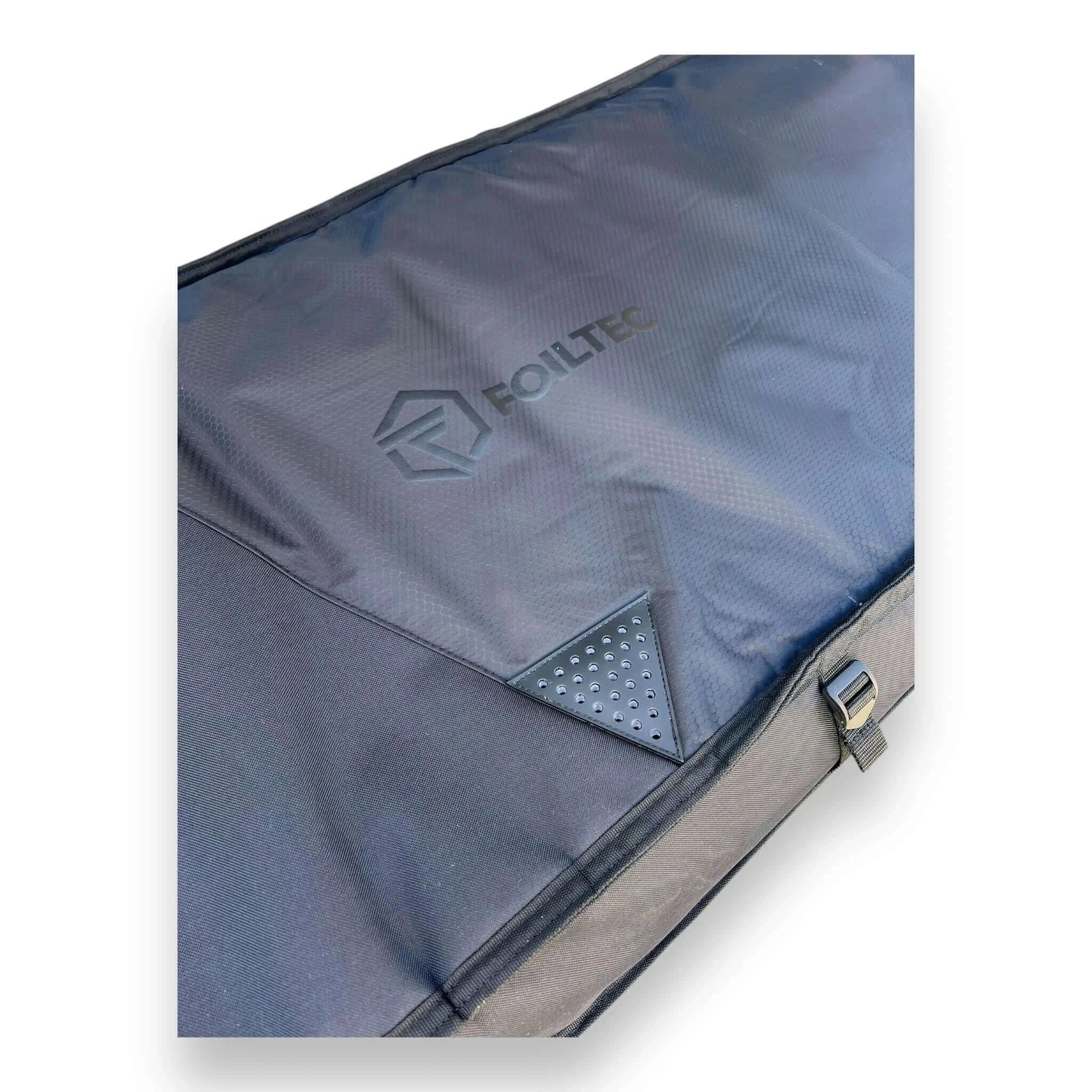 Close-up of detail on downwind SUP bag