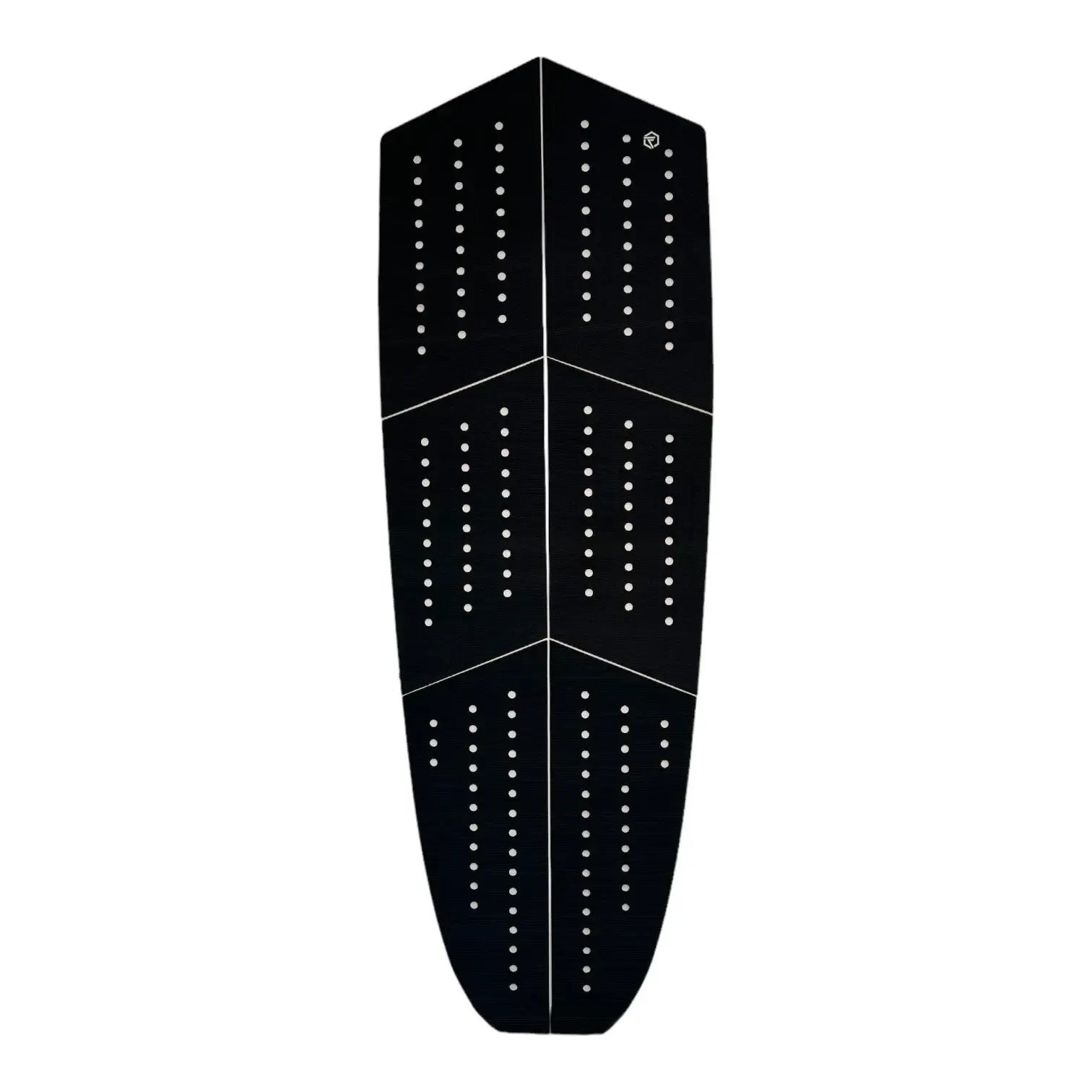 Top view of Foil Tec narrow downwind traction pad for SUP foilboards