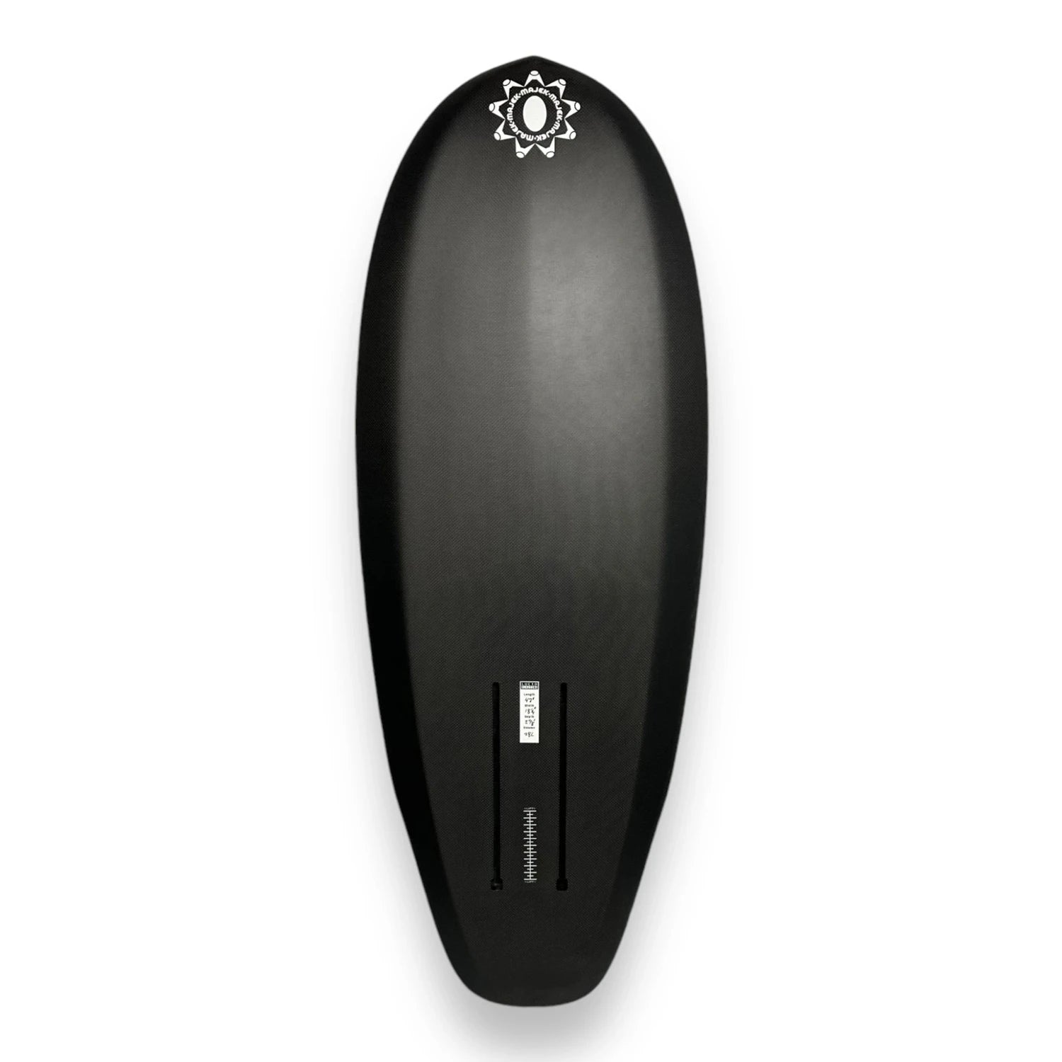 Apex bottom view – Majek prone foilboard by Glenn Pang