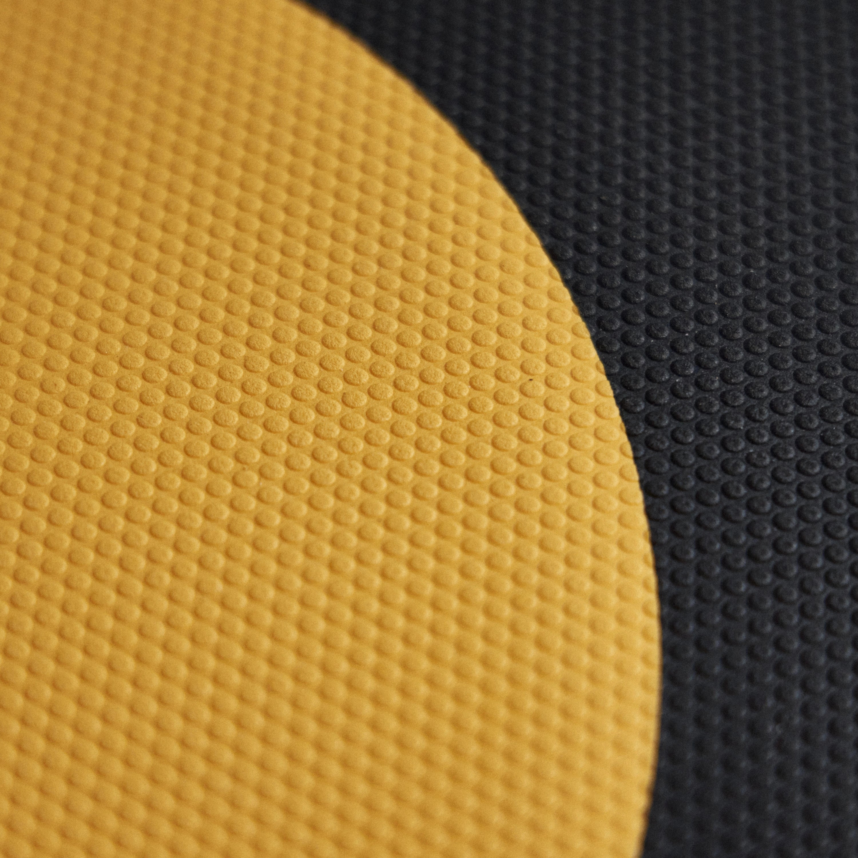 Detail of honeycomb texture on two-piece prone foilboard traction