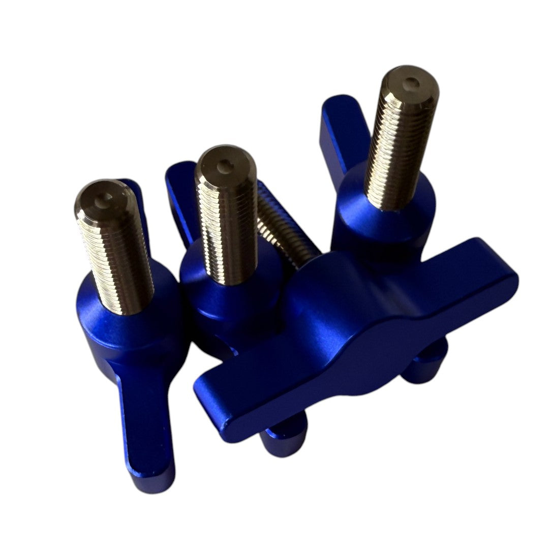 Wingscrews – M7 30mm Blue | Stainless Steel
