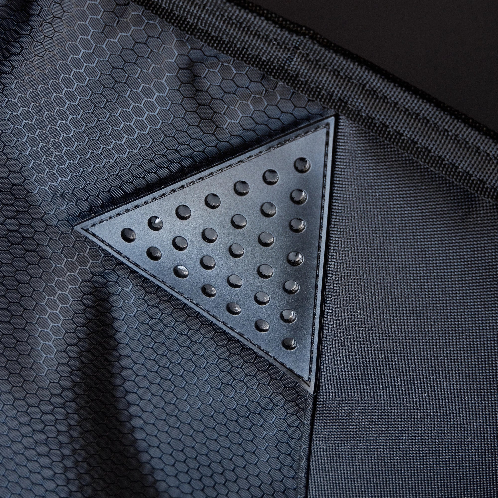 Close up of board bag detail on downwind SUP bag
