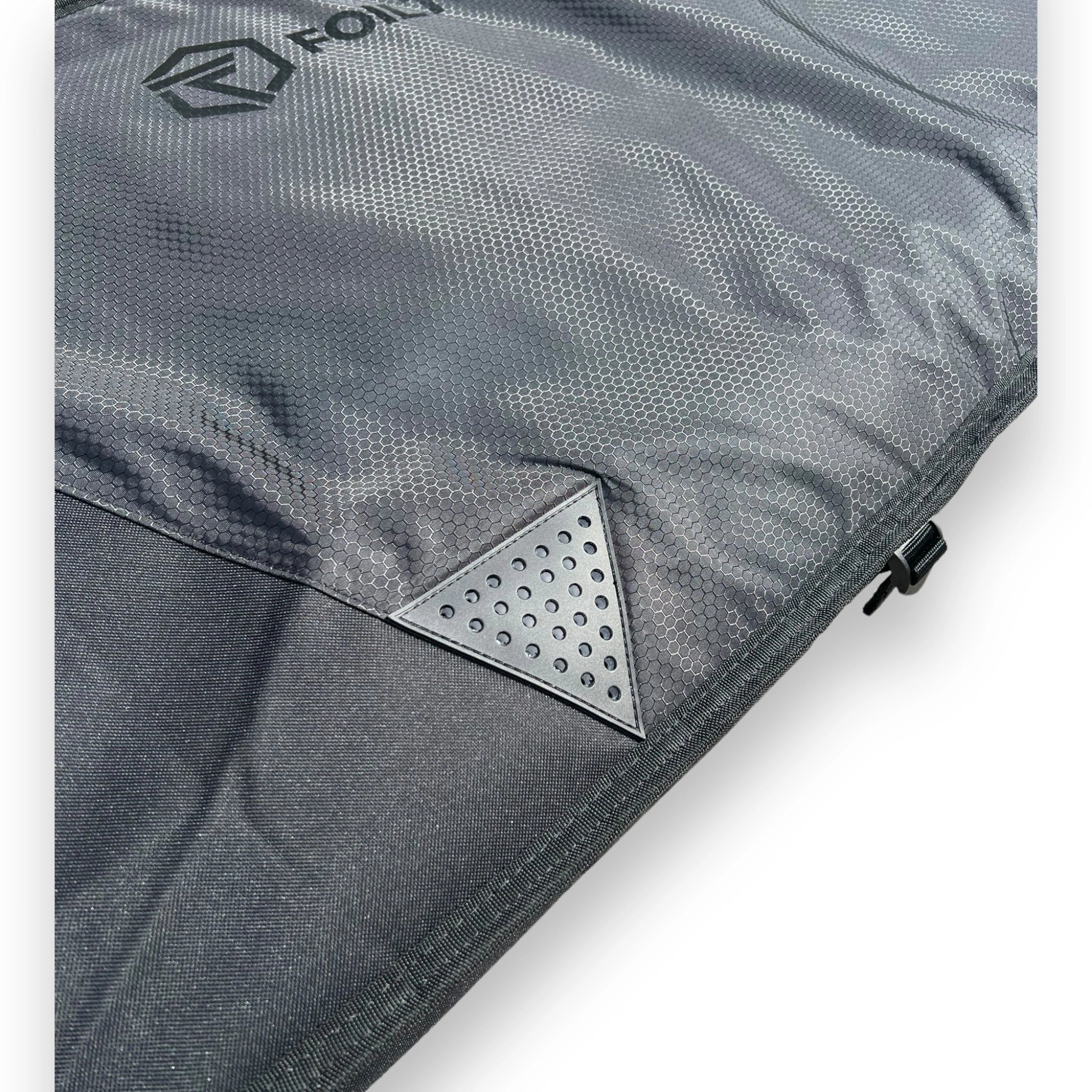 Close-up of bag detail
