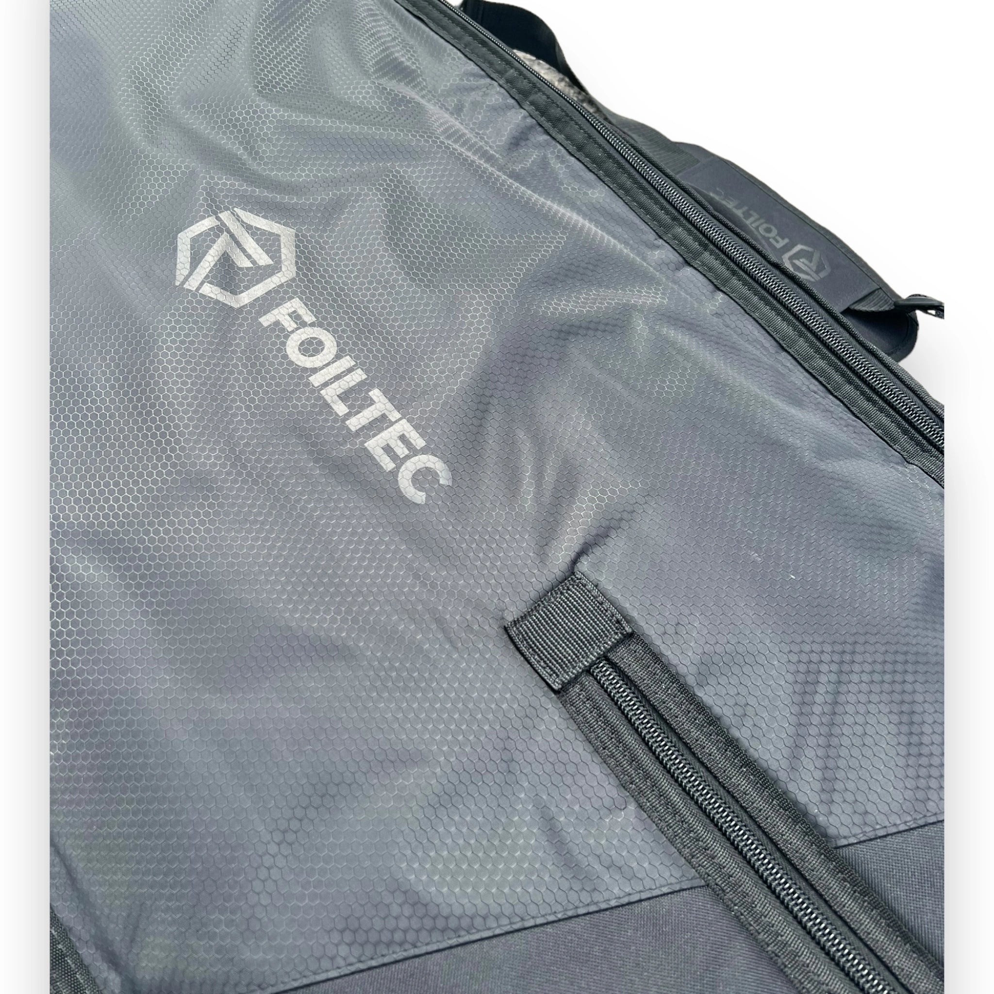 Close up of board bag fabric