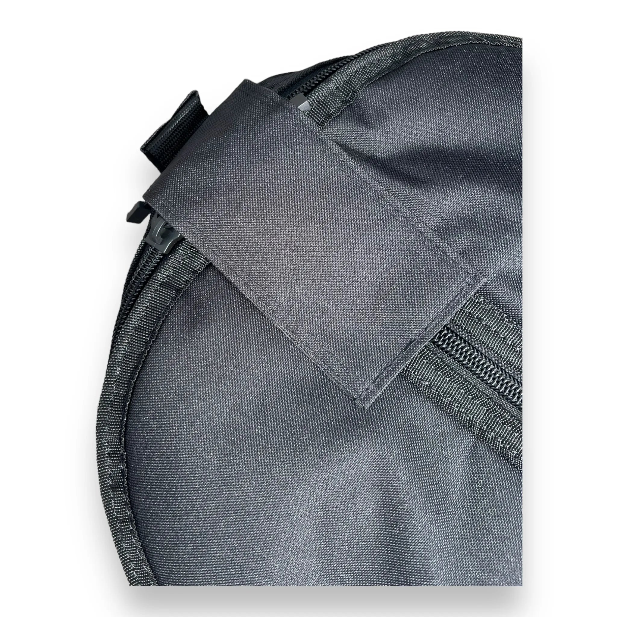 Close-up of zip velcro
