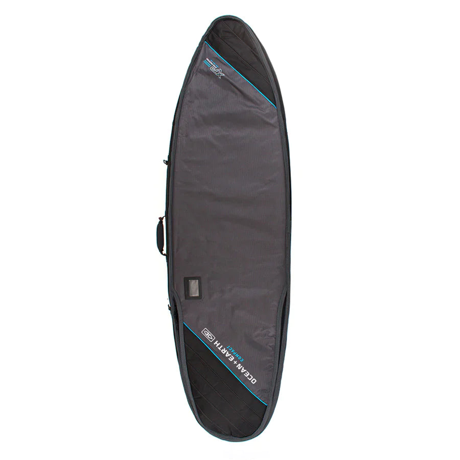 Ocean and earth surfboard bag top